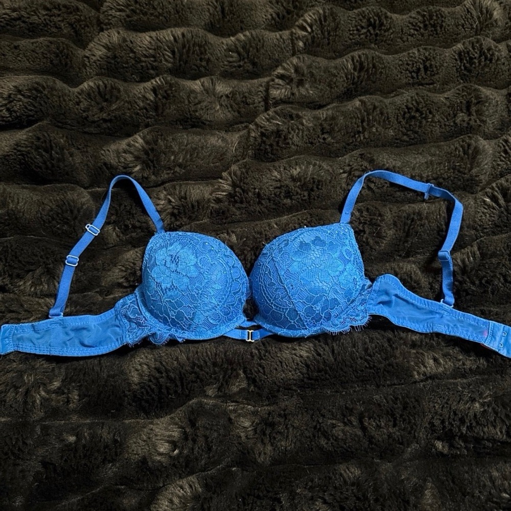 La SENZA Vibrant Blue Lace Bra